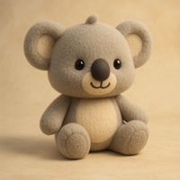 Plushy illustration style